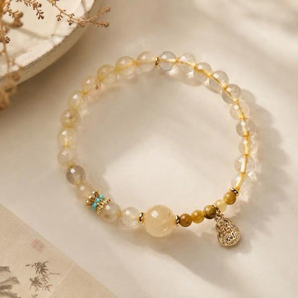 The Earth Element: Stability & Abundance Energy Bracelet