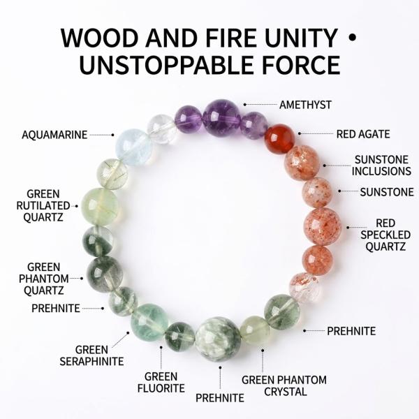 Wildfire Catalyst • Growth & Power Energy Bracelet