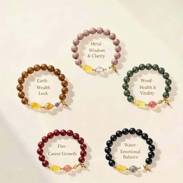 The Fire Element: Rose Aromatherapy & Citrine Wealth Bracelet